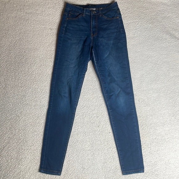 KanCan Jeans Deans Kan Can Mid Rise Skinny Jeans KC7085 Stretchy Size 25 - Picture 1 of 10